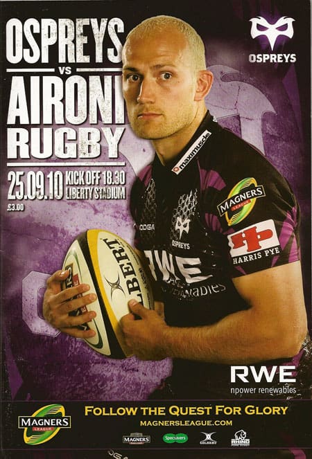 Ospreys RUFC v Aironi Rugby